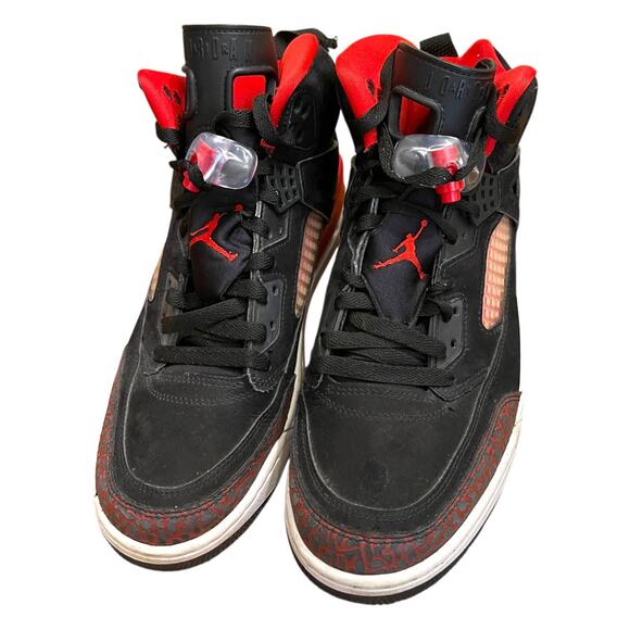 11 Nike Jordan Spizike GS Black University Red 316371-060 High Top Sneakers main image 10